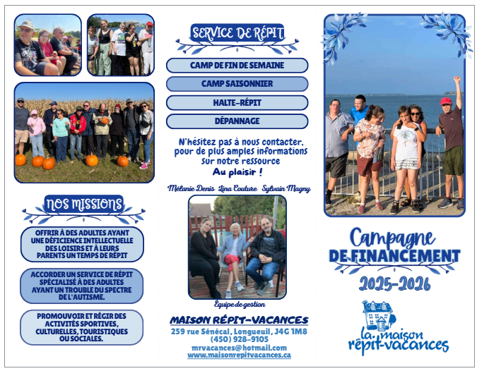 Campagne de financement 2025-2026