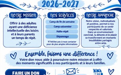 Campagne de financement 2026-2027